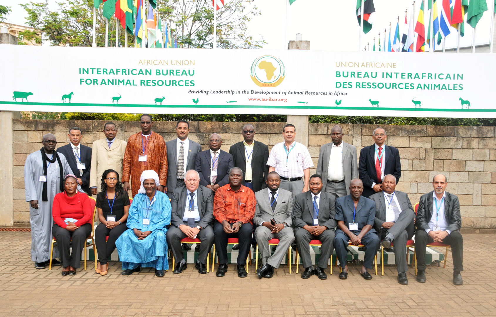  © 2015 AU-IBAR. Group photo of the participants at the Seminar.