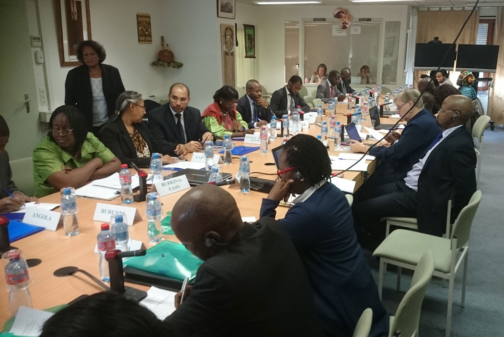  © 2015 AU-IBAR. Delegates attending the ‘Africa coordination meeting in preparation for March 2015 WTO SPS Committee meeting’, Geneva, on 24th March 2015.