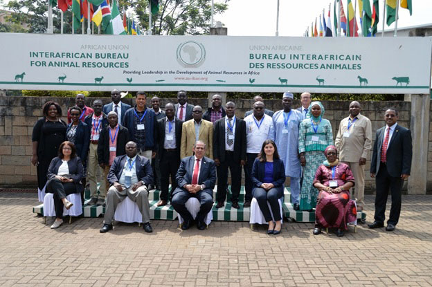 © 2018 AU-IBAR. Participants to the 5th Project Steering Committee meeting for the Genetics Project.